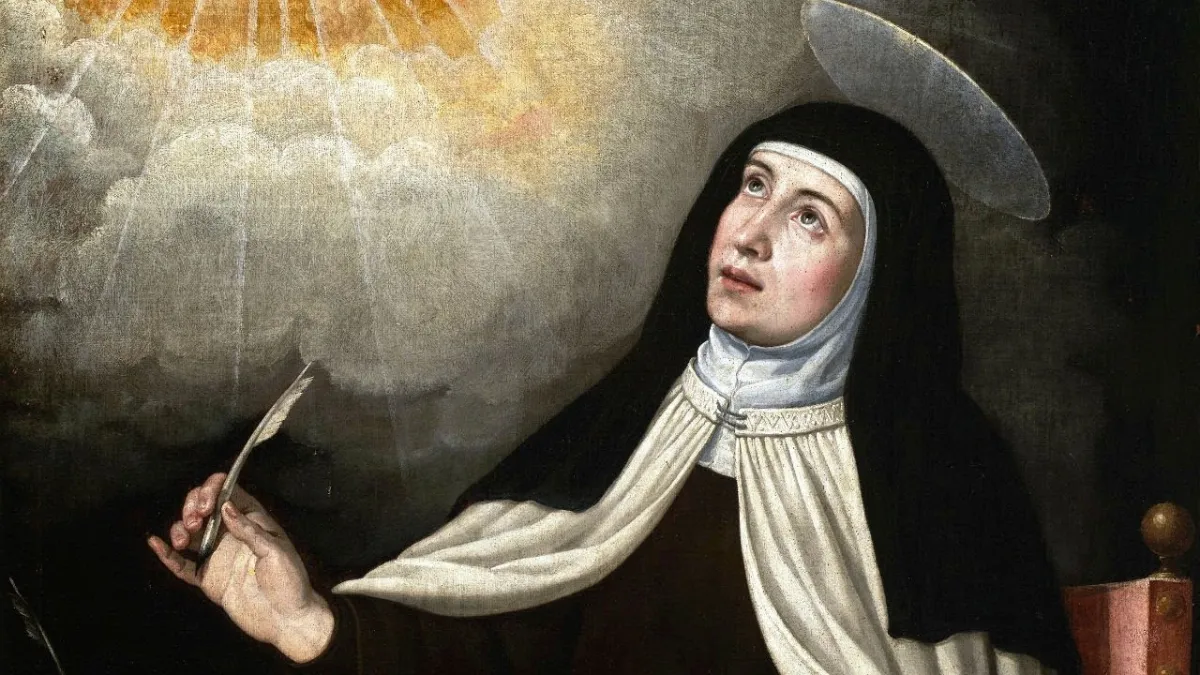 Santa Teresa d'Ávila (de Jesus), virgem e doutora da Igreja